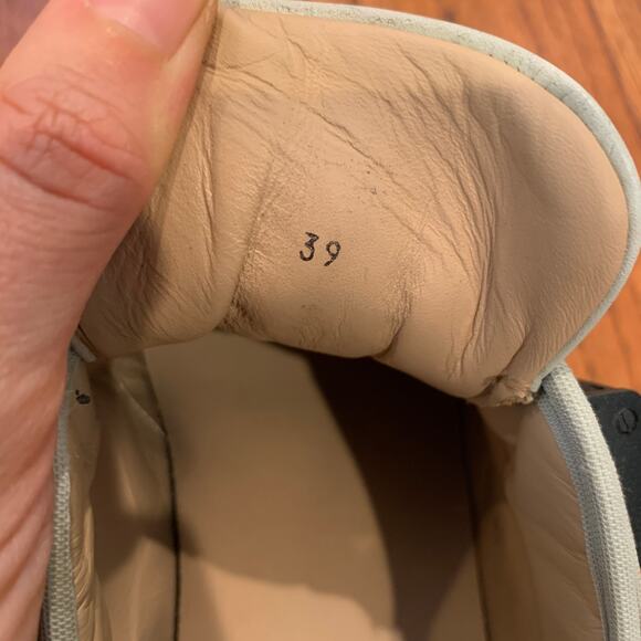 Chloe Sonnie Low Top Women's Sneaker | Tan Orange | Size EU 39/US 9 - Picture 12 of 14